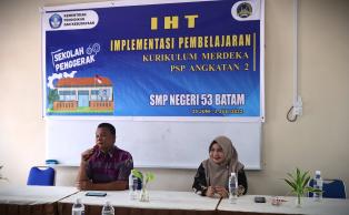 Mengenal Program Sekolah Penggerak Melalui Kegiatan IHT (In House Training) di SMPN53 Batam